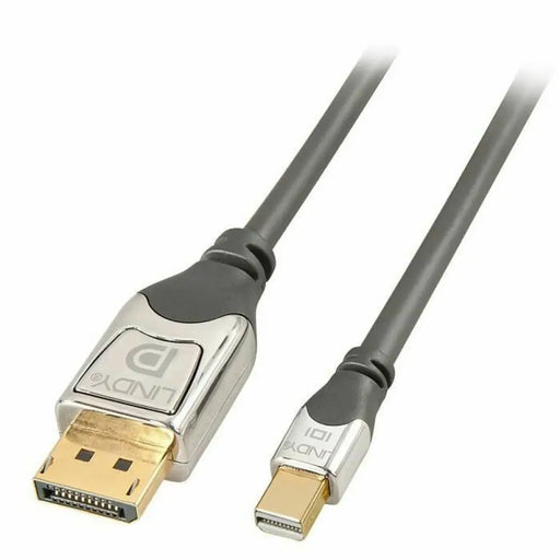 Адаптер за мини DisplayPort към DisplayPort LINDY 36310 Сив