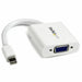 Адаптер за мини DisplayPort към VGA Startech MDP2VGAW Бял