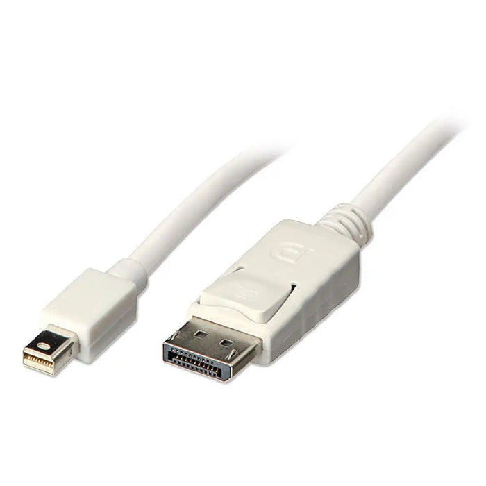 Адаптер за мини DisplayPort към DisplayPort LINDY Бял