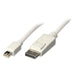 Адаптер за мини DisplayPort към DisplayPort LINDY Бял