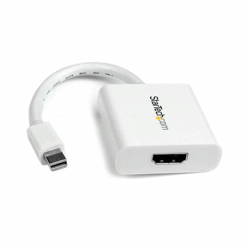 Адаптер за мини дисплей порт към HDMI Startech MDP2HDW Бял