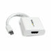 Адаптер за мини дисплей порт към HDMI Startech MDP2HDW Бял