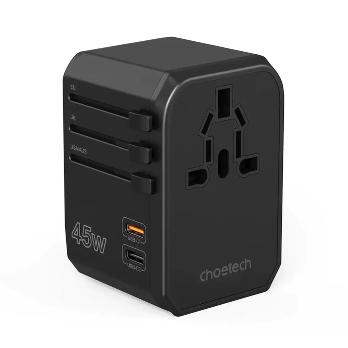 Адаптер за пътуване Choetech PD6045 USB