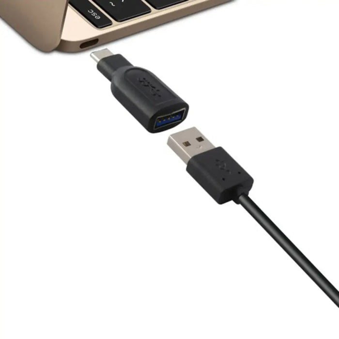 Адаптер за USB 3.0 към USB-C 3.1 Черен