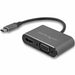 Адаптер за USB C към VGA/HDMI Startech CDP2HDVGA Черен 4K
