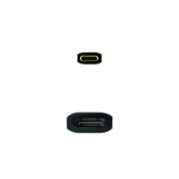 Адаптер за USB C към DVI NANOCABLE 10.16.4104 G Сив 15 cm