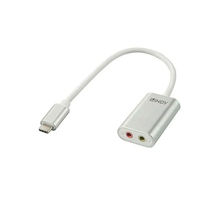 Адаптер за USB-C към Jack 3.5 mm LINDY 42711