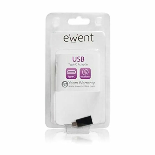Адаптер за USB C Micro USB 2.0 Ewent EW9645 5V Черен