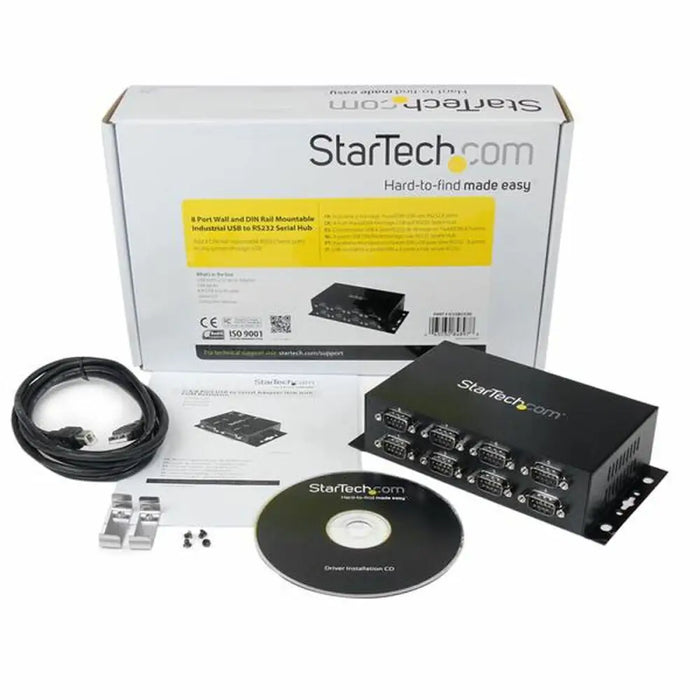 Адаптер за USB към RS232 Startech ICUSB2328I Черен
