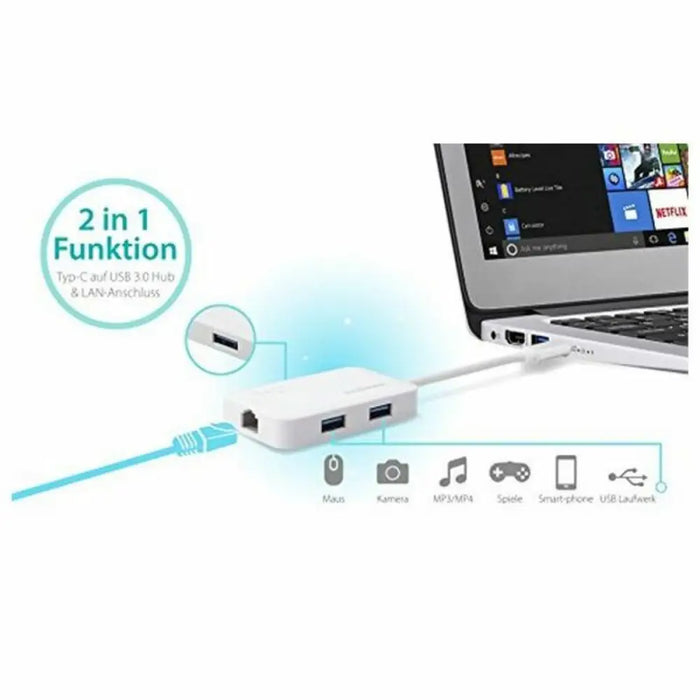 Адаптер за USB към успореден порт Edimax EU-4308