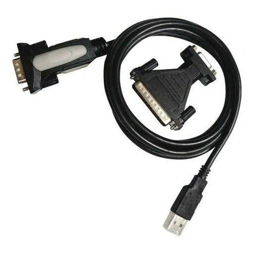 Адаптер за USB към RS232 NANOCABLE 10.03.0002 1,8 m Черен