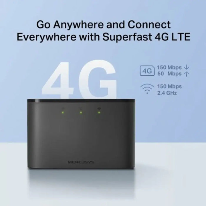 Адаптер за USB към WiFi Mercusys MT110 Черен USB Микро USB