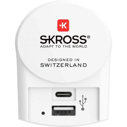 Адаптер-зарядно SKROSS Euro USB Charger 1.302423 USB-А USB-C