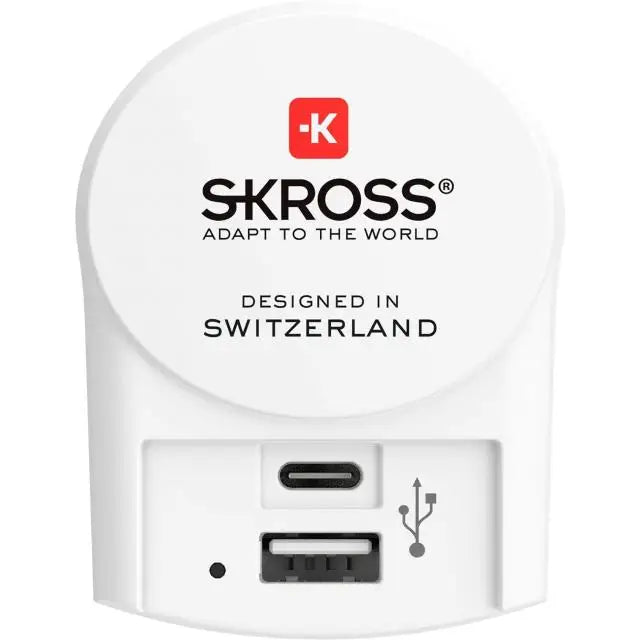 Адаптер-зарядно SKROSS Euro USB Charger 1.302423 USB-А USB-C