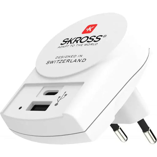 Адаптер-зарядно SKROSS Euro USB Charger 1.302423 USB-А USB-C