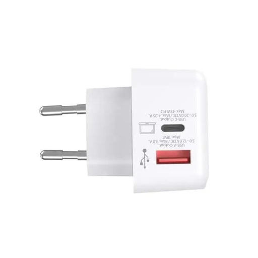 Адаптер-зарядно SKROSS Euro USB Charger AC45PD USB-A USB-C