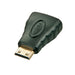 Адаптер HDMI към микро HDMI LINDY 41207 Черен