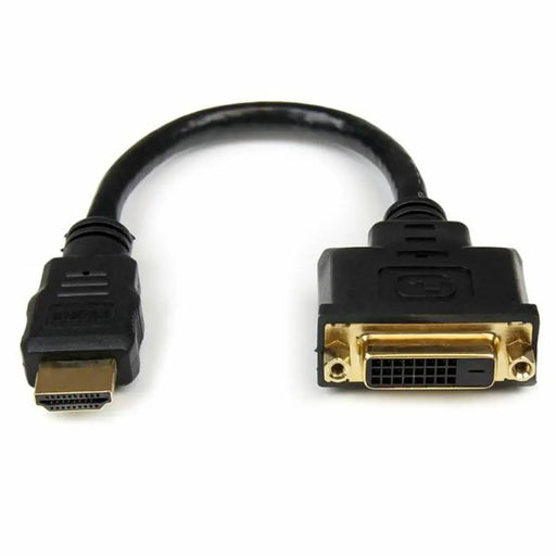 Адаптер HDMI Startech HDDVIMF8IN Черен