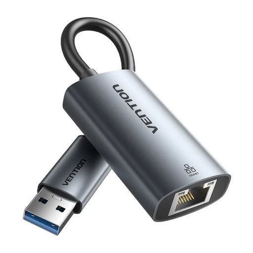 Адаптер Vention USB-A + USB-C до Gigabit Ethernet 0.15m