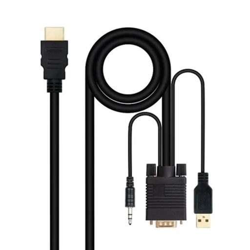 Адаптер за HDMI към VGA с аудио NANOCABLE 10.15.4350 1,8 m