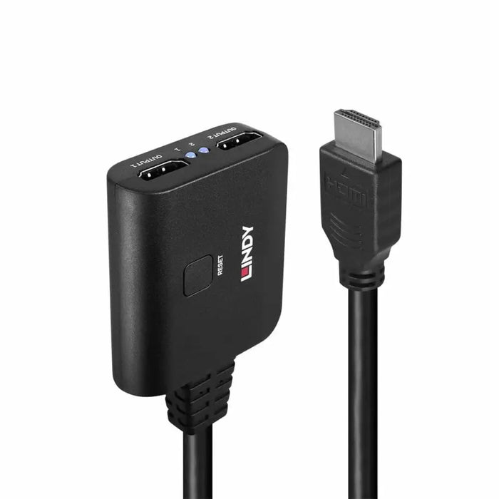 Адаптер за HDMI към 2x HDMI LINDY 38356 Черен
