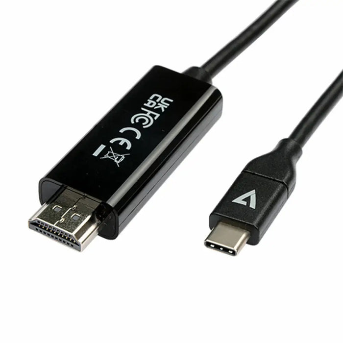 Адаптер за HDMI - USB-c V7 V7UCHDMI-2M Черен