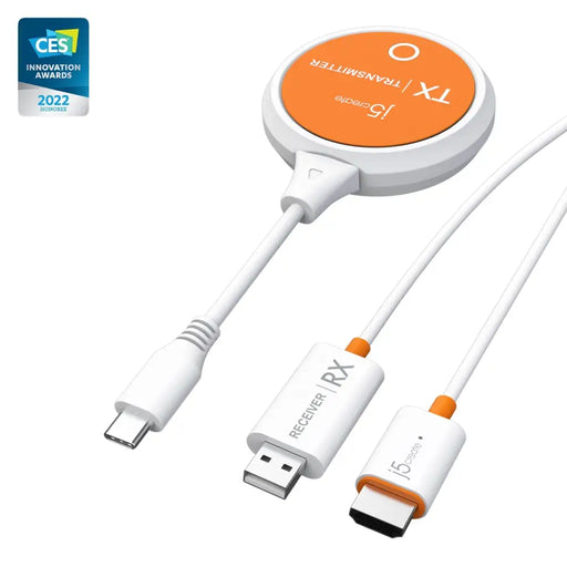Адаптер ScreenCast j5create JVAW62 1920 × 1080 Wireless 2.4