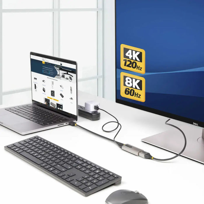 Адаптер за DisplayPort към HDMI Startech 148B-HDMI-DP-8K 30
