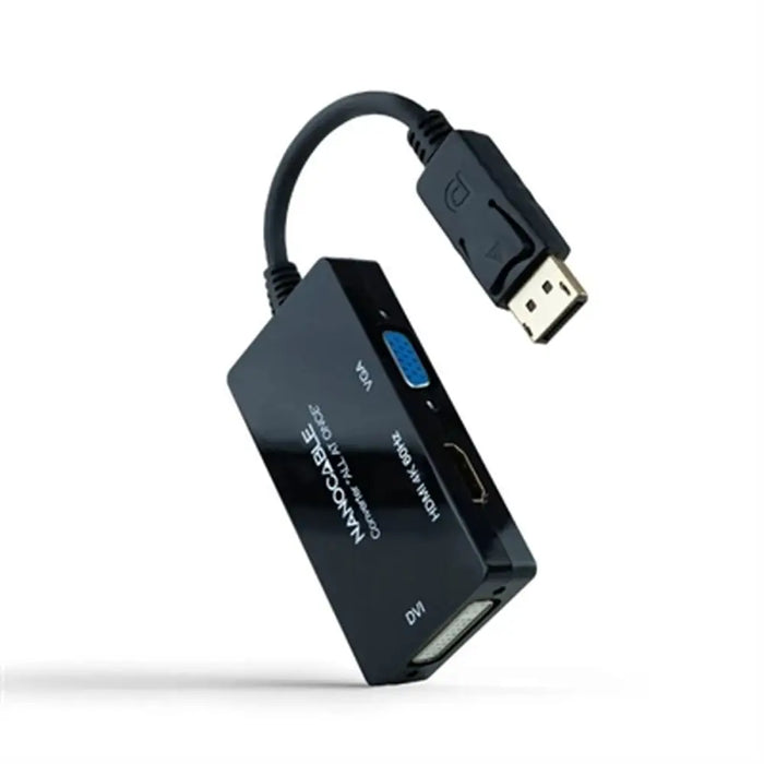Адаптер за DisplayPort към VGA/DVI/HDMI NANOCABLE