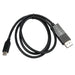Адаптер за USB-C към DVI V7 V7UCDP-2M Черен