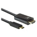 Адаптер за HDMI - USB-c Ewent EW9824 Черен 2 m