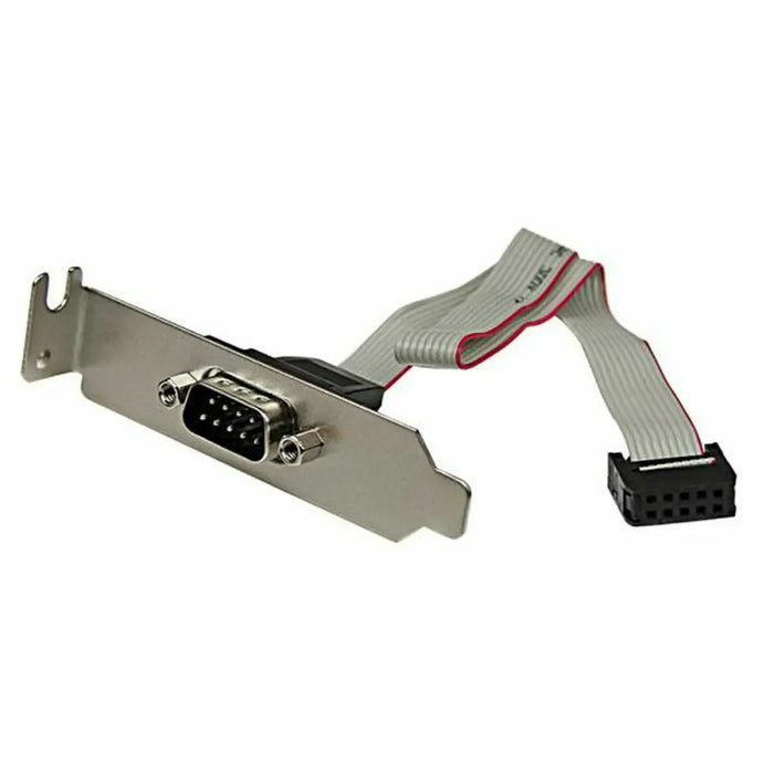 Aдаптер Startech PLATE9MLP IDC Сив DB9