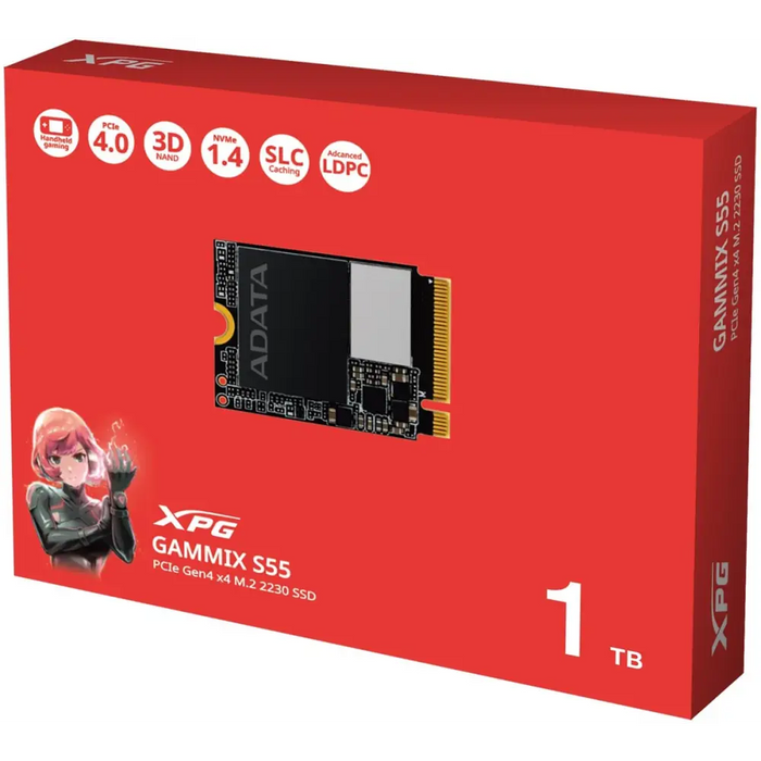 ADATA SSD GAMMIX S55 1TB Gen 4x4 2230