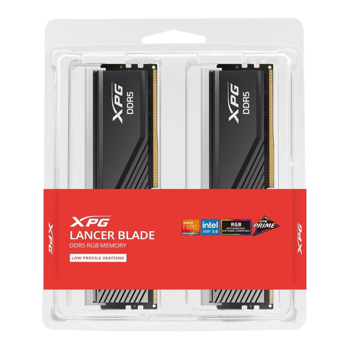 ADATA LANCER BLADE RGB 48GB (2x24GB) DDR5 6000 MHz CL36 Черен