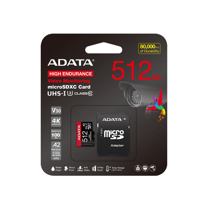 ADATA High Endurance 512 GB MicroSDXC UHS-I клас 10