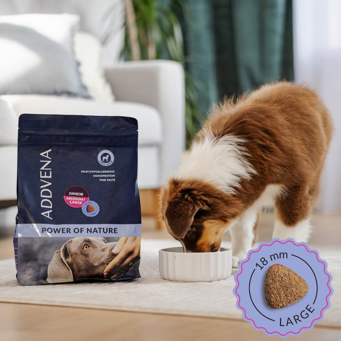 ADDVENA POWER OF NATURE Junior/Medium/Large jagnięcina dla szczeniąt 2,5 kg
