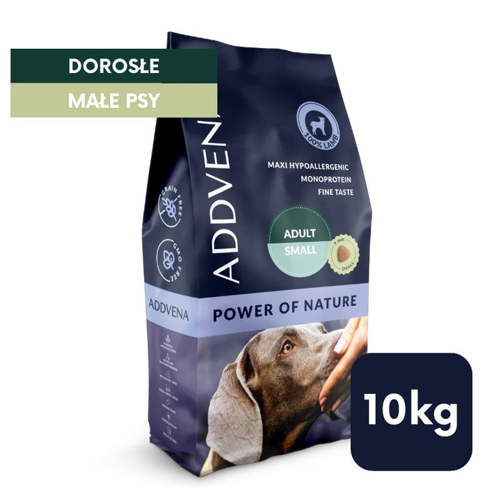 ADDVENA POWER OF NATURE dla dorosłych psów małych ras 10 кг