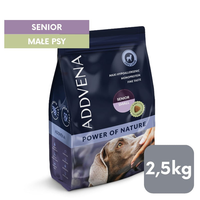 ADDVENA POWER OF NATURE dla starszych psów małych ras 2,5 кг