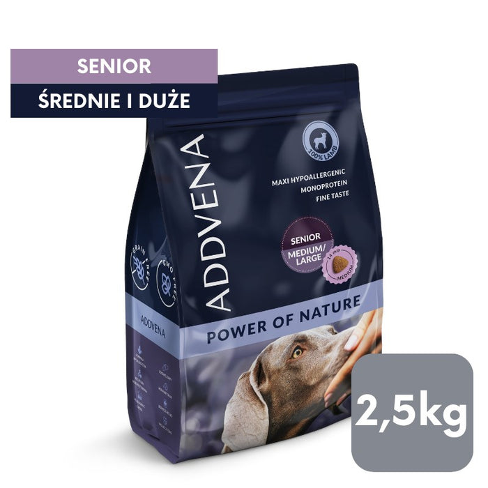ДОБАВКА POWER OF NATURE dla starszych psów średnich i dużych ras 2,5kg