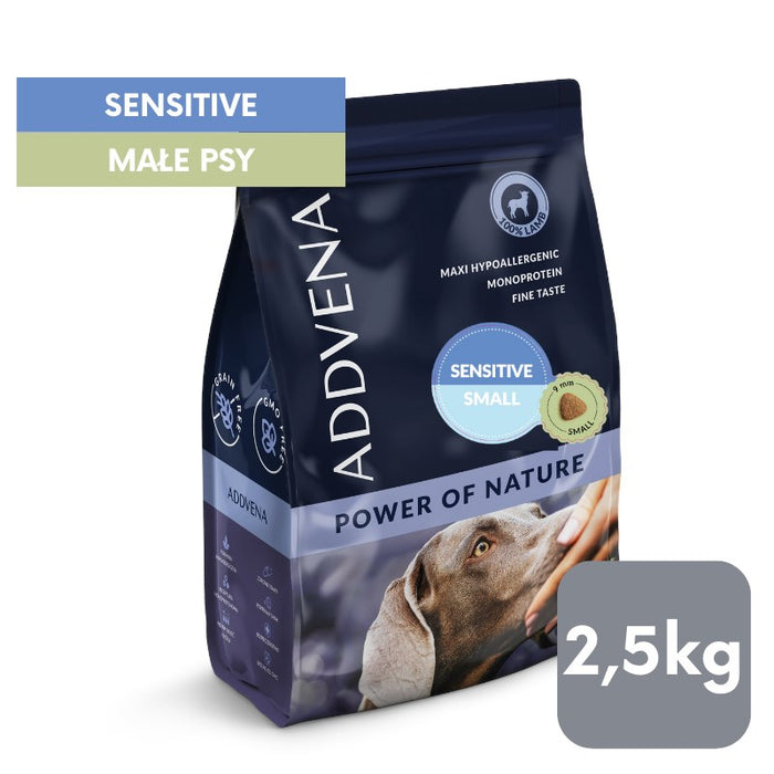 ADDVENA POWER OF NATURE Sensitive dla psów wrażliwych małych ras 2,5 кг