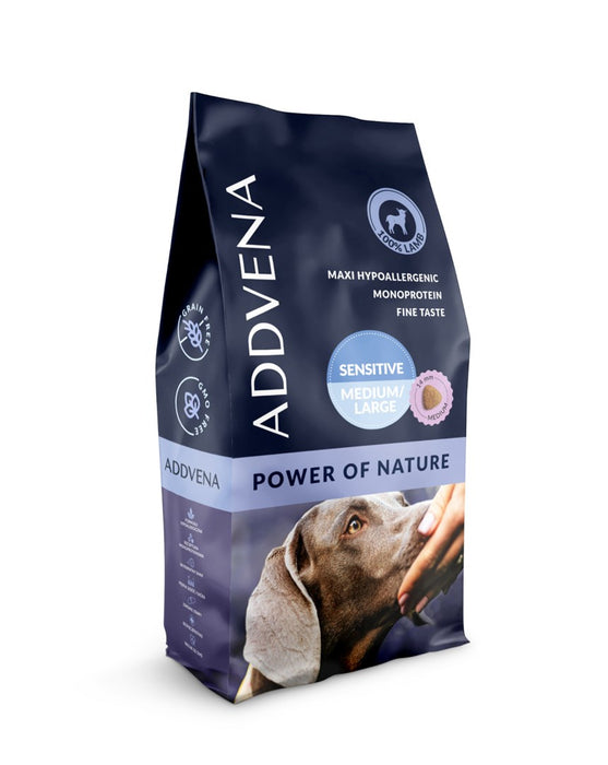 ADDVENA POWER OF NATURE Sensitive dla psów wrażliwych średnich i dużych ras 10 кг