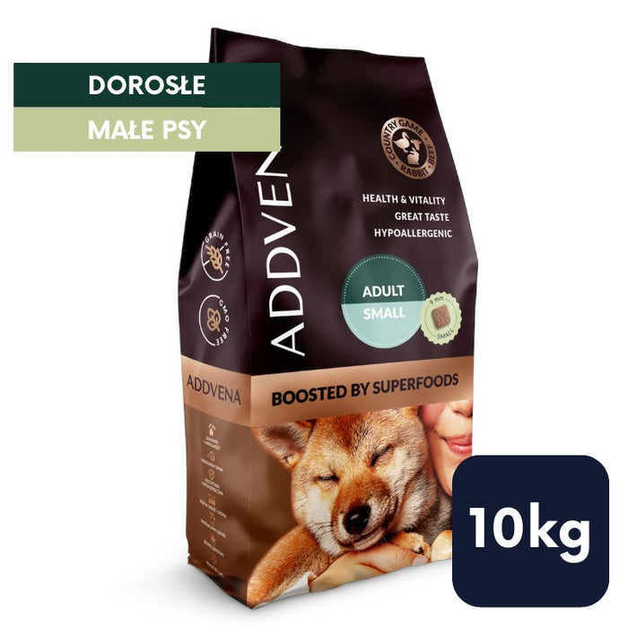 ADDVENA ПОДСИЛЕНА ОТ СУПЕРХРАНИ dla dorosłych psów małych ras 10kg