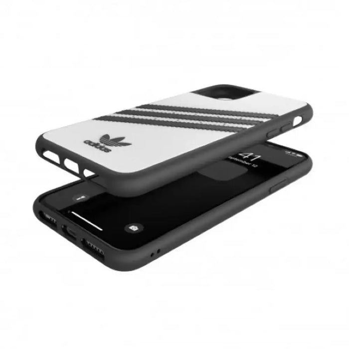 Adidas Molded Case PU за iPhone 11 Pro Max - бял и черен