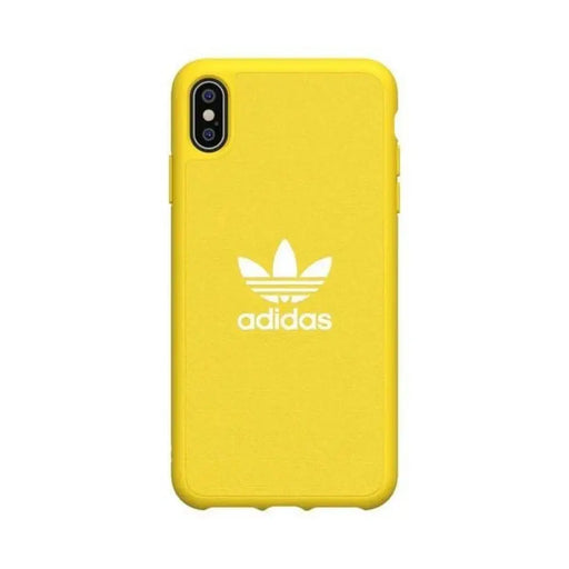 Adidas Moulded Case Canvas калъф за iPhone Xs Max - жълт