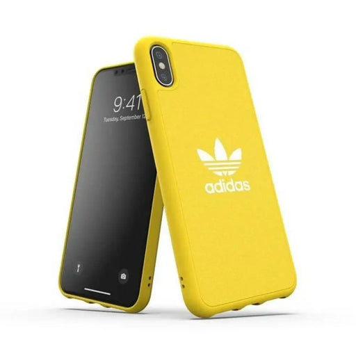 Adidas Moulded Case Canvas калъф за iPhone Xs Max - жълт