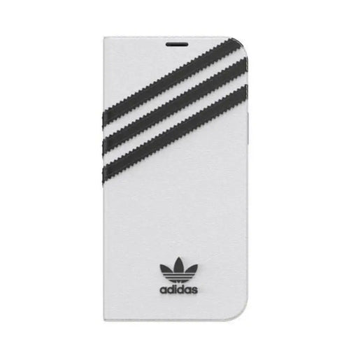 Adidas OR Booklet Case PU за iPhone 12 / 12 Pro 6.1’’ - бял