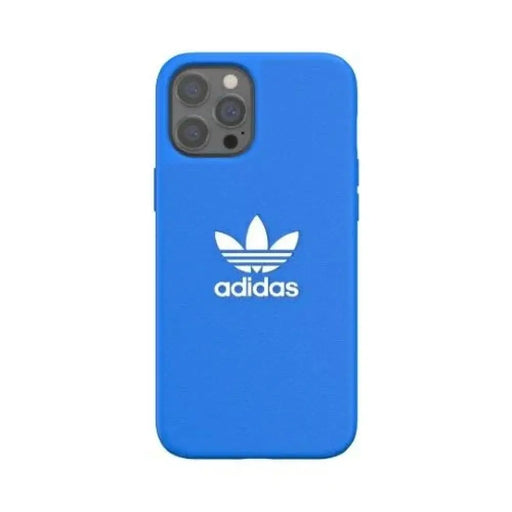 Adidas OR Molded Case Basic за iPhone 12 Pro Max - син и бял