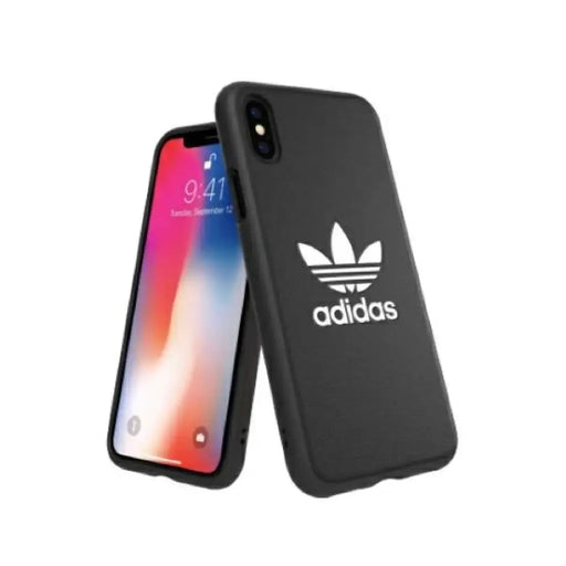 Adidas OR Molded Case Basic за iPhone X / XS - черен и бял