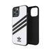 Adidas OR Molded Case PU за iPhone 12 Pro Max - бял/черен