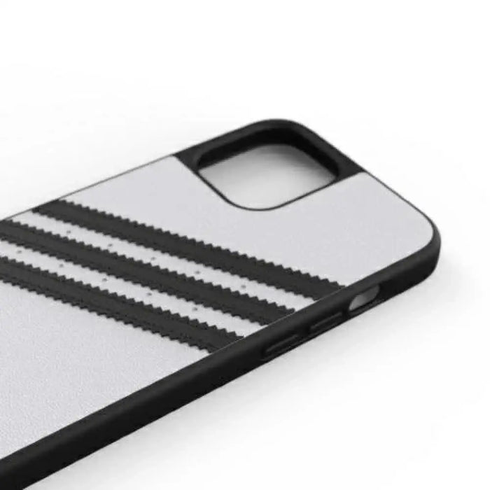 Adidas OR Molded Case PU за iPhone 12 Pro Max - бял/черен